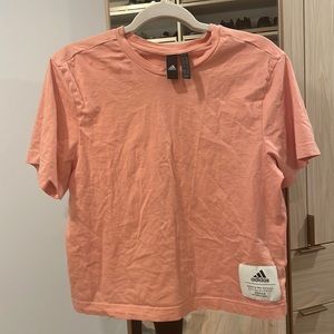 Adidas Peach Pink Crop Top